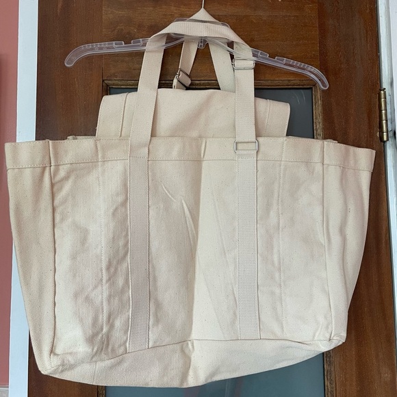 Macy 25th Anniversary“The Cellar” Xtr Lge Canvas Tote CarryAll Bag Cellarbration - Picture 4 of 8